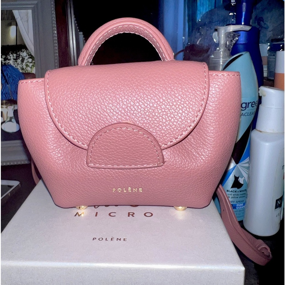 Brand new Polene micro mini bag super micro approx. 4 inches L. 1.5 inches in W